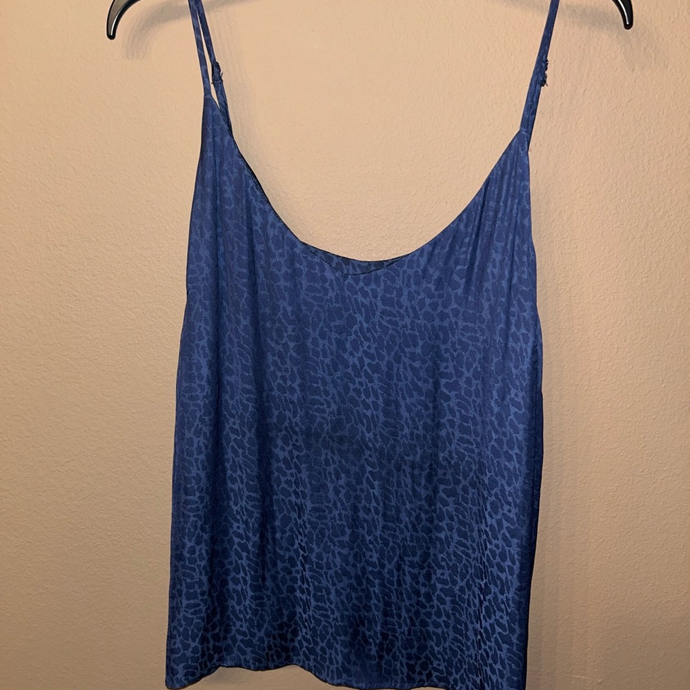 Dex Blue Patterned Camisole
